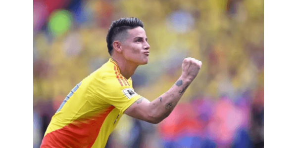 James Rodriguez fører Colombia til at afslutte Argentinas sejrsrække på 12 kampe