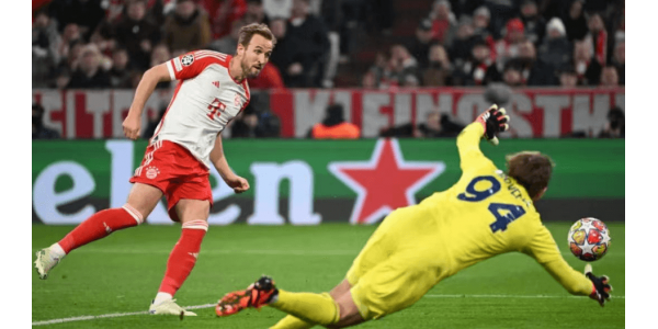 Kane fordobles, da Bayern går videre til Champions Leagues kvartfinaler