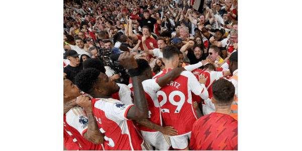 Arsenal slog Manchester City 1-0, hvilket sluttede 2849 dages ventetid