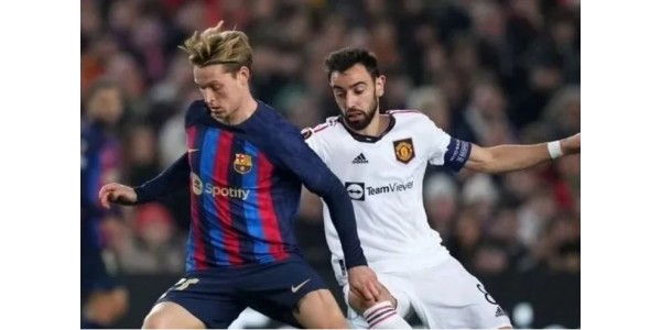 Europa League slutspil, Barcelona uafgjort 2-2 mod Manchester United