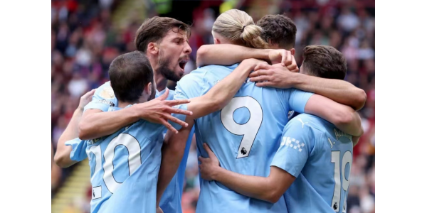 Manchester City 2-1, topper Premier League-stillingen