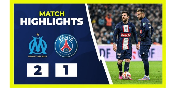 Fransk Cup: Marseille 2: 1 Paris Saint-Germain
