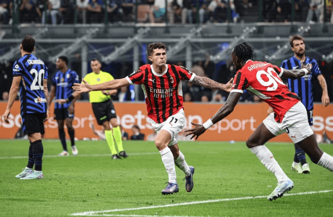 AC Milan afslutter seks kampes tabsrække i derby