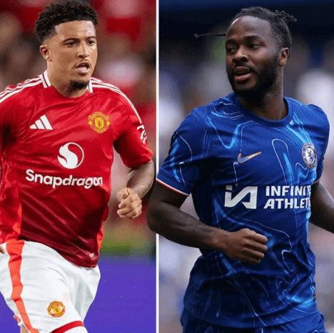 Chelseas Sterling og Manchester Uniteds Sancho-bytteplan