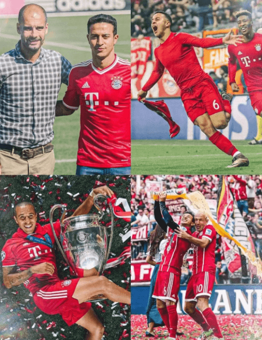 Den spanske stjerne Thiago Alcantara annoncerer pensionering