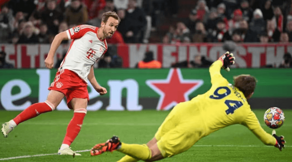 Kane fordobles, da Bayern går videre til Champions Leagues kvartfinaler