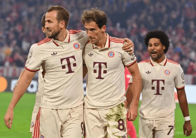 Kanes 4 mål hjalp Bayern med at slå deres modstandere med 9-2