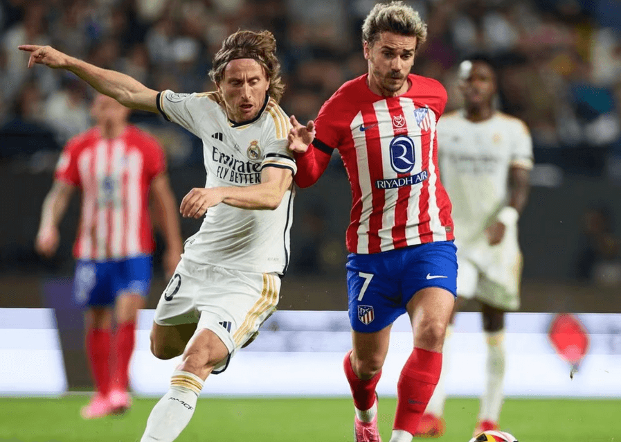 Madrid Derby uafgjort 1-1, Atletico Madrid afslutter Real Madrids 6-kamps sejrsrække