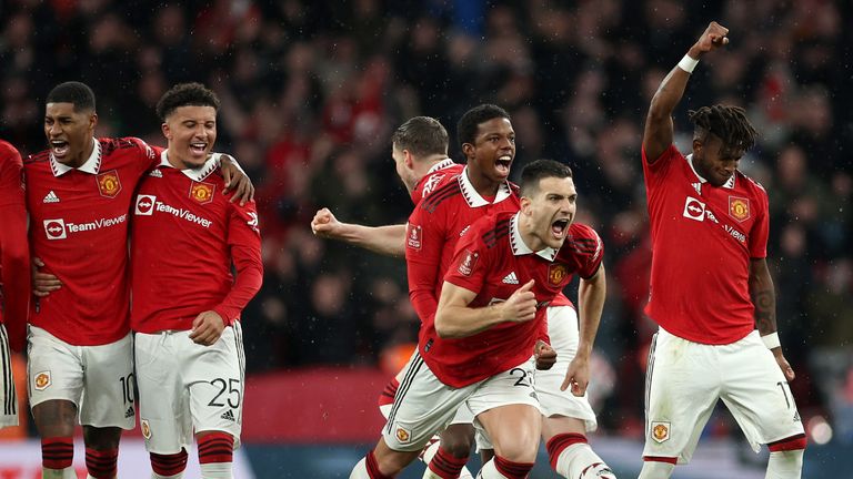Manchester United skal møde Manchester City i FA Cup-finalen