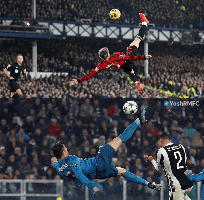 Garnacho scorer et klassisk og legendarisk mål