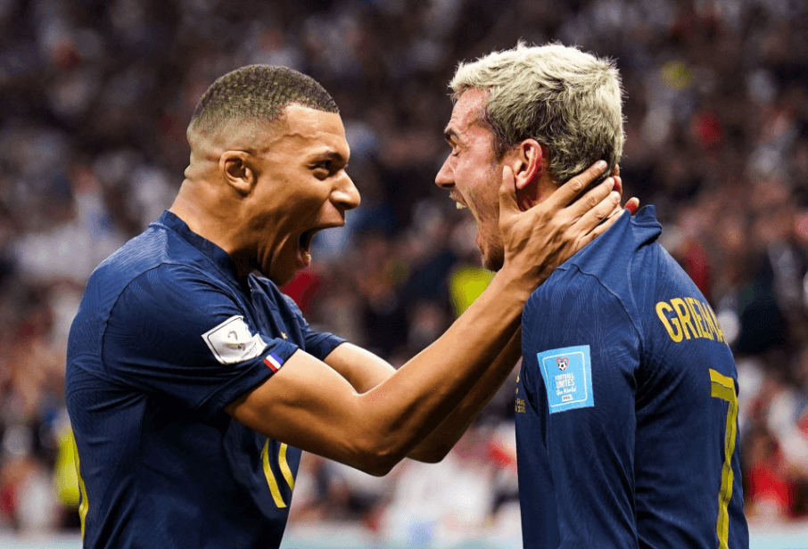 Griezmann sætter rekord for på hinanden følgende optrædener for landsholdet