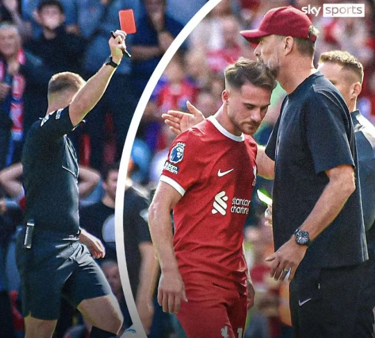 Liverpool appellerer, FA annullerer McAllisters røde kort og udelukkelse