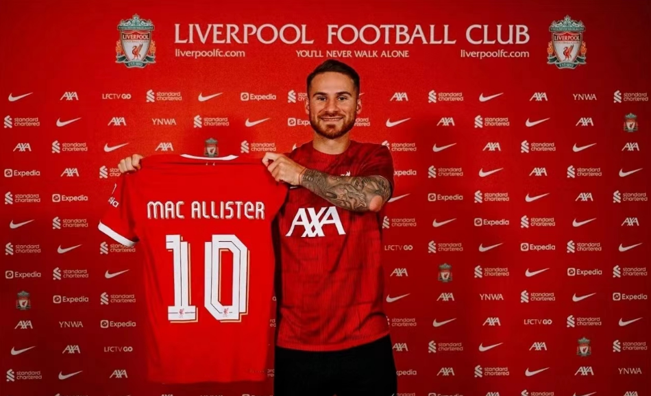 Liverpool henter McAllister for £35 mio